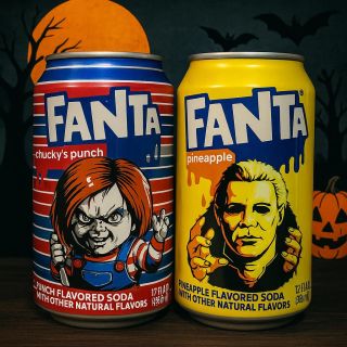 🎃👻 HALLOWEEN SPECIAL by FANTA! 👻🎃 Připrav se na pořádnou dávku strašidelné osvěžující chuti! 💥 🍍 Fanta Halloween Pineapple...